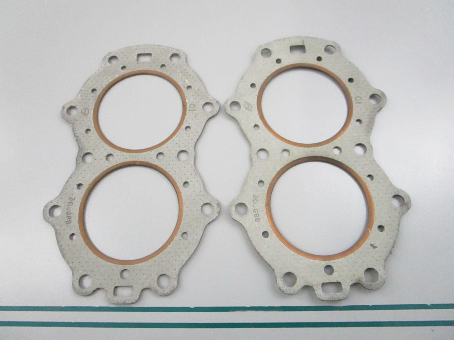 NEW OEM (LOT OF 2) 304688 0304688 OMC Johnson Evinrude Gasket 0810