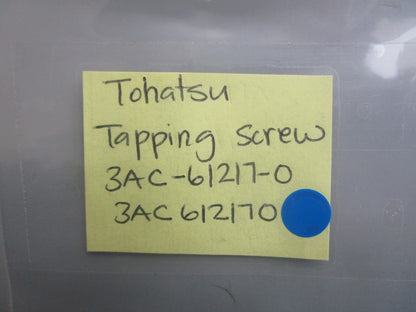 *NEW OEM* 0810 Tohatsu Tapping Screw 3AC-61217-0 3AC612170