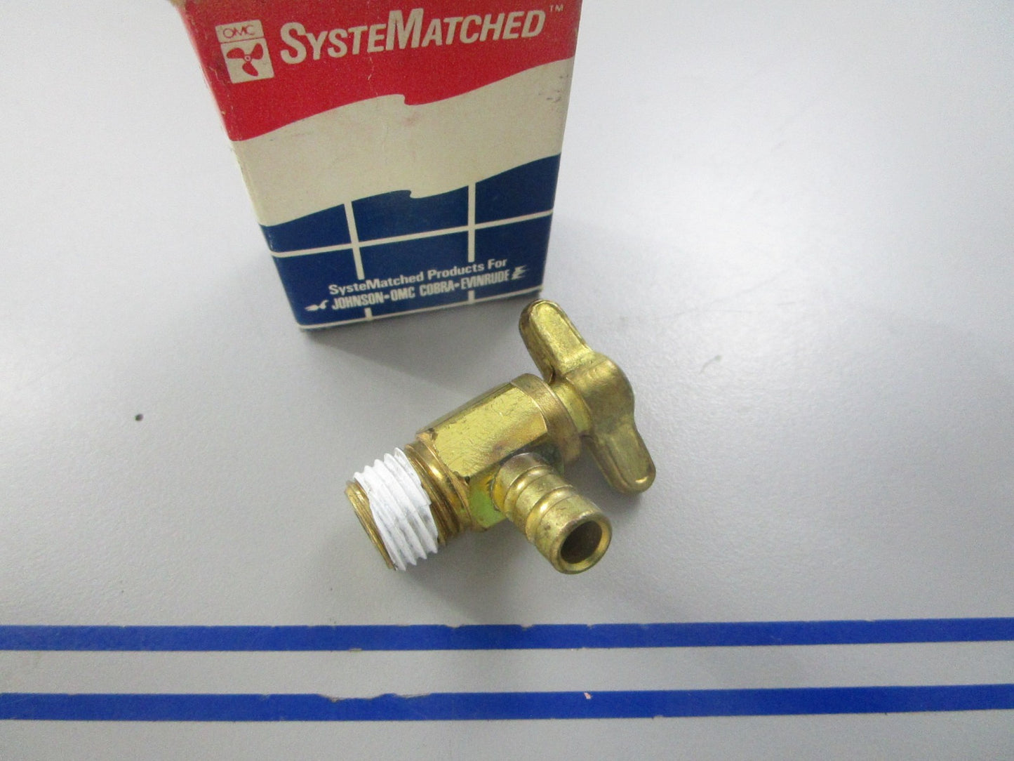 NEW OEM 986040 0986040 OMC Johnson Evinrude Brass Petcock Assembly 0810