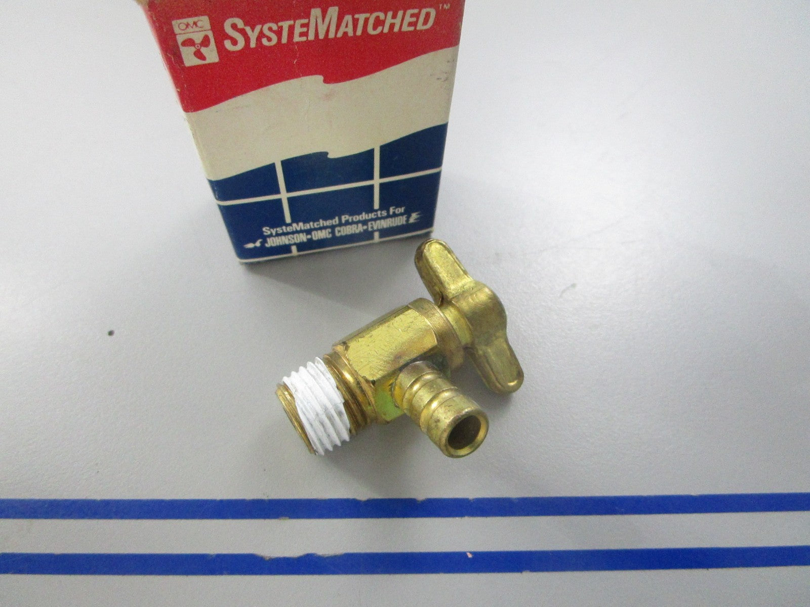 NEW OEM 986040 0986040 OMC Johnson Evinrude Brass Petcock Assembly 0810