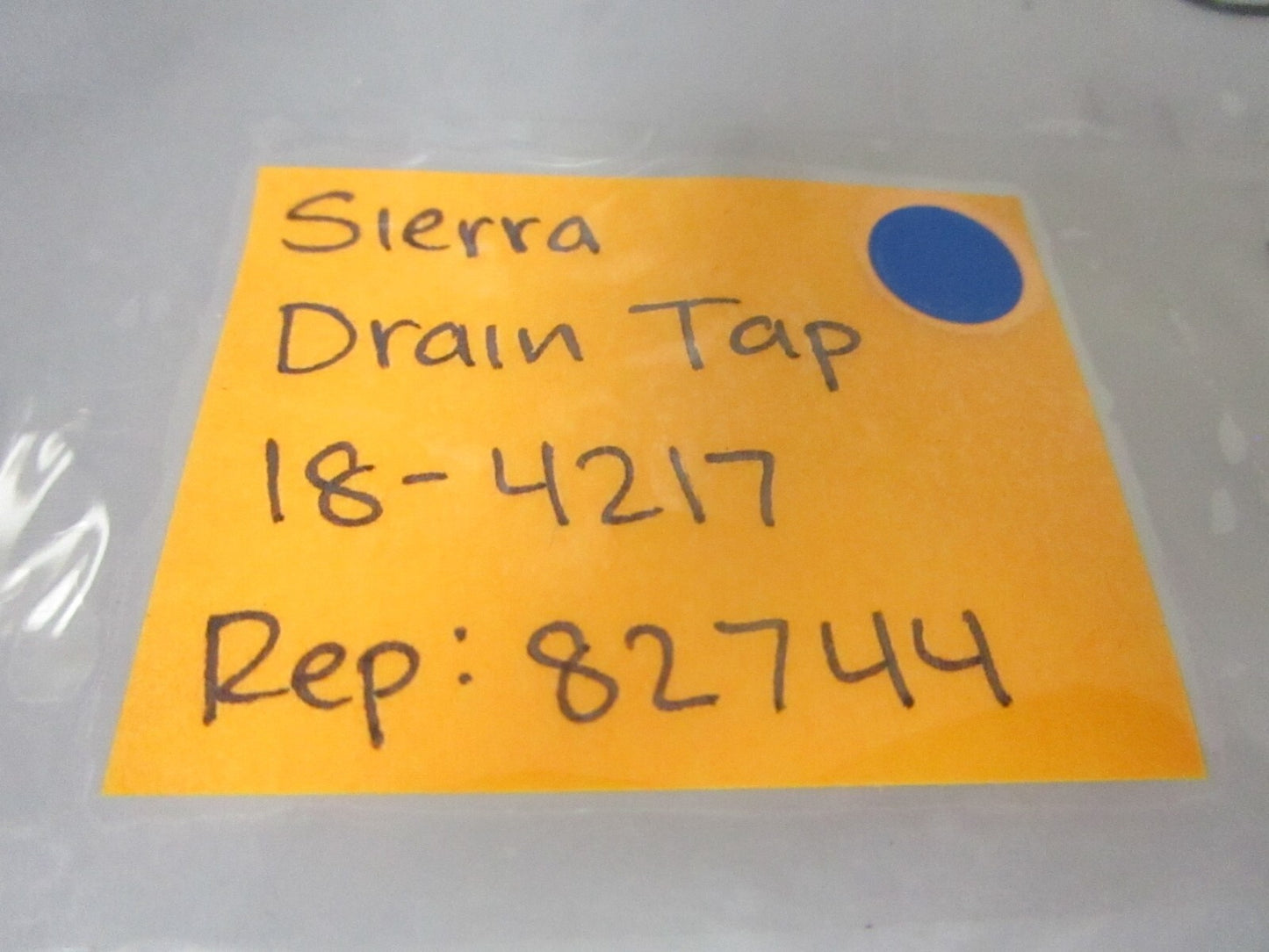 *NEW* 0810 Sierra Drain Tap 18-4217 Replaces: 82744