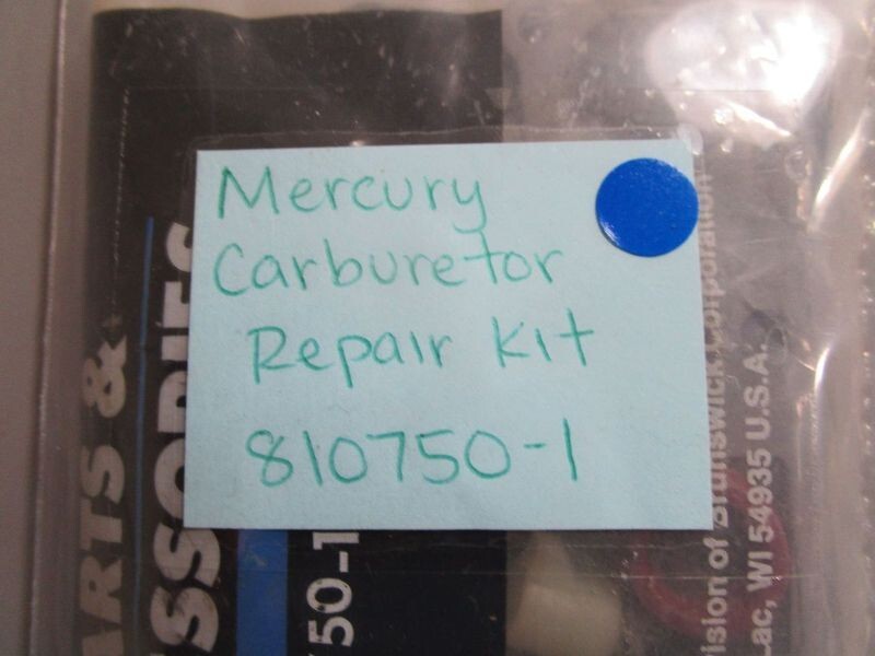*NEW OEM* 0770 Mercury Quicksilver Carburetor Repair Kit 810750-1