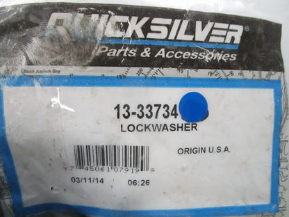 NEW OEM (LOT OF 5) 13-33734 Mercury Quicksilver Lockwasher 0810