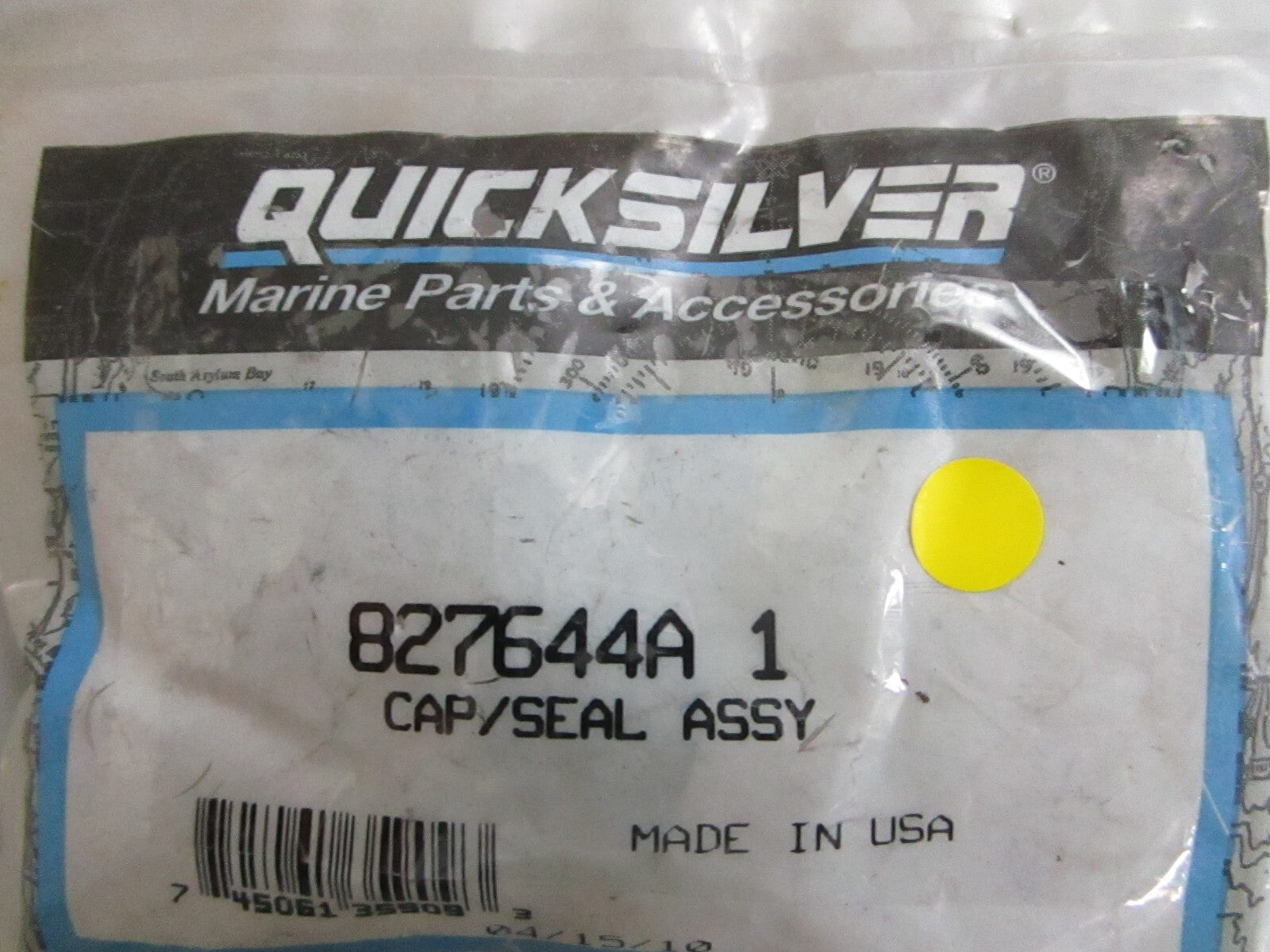 *NEW OEM* 0750 Mercury Quicksilver CAP/SEAL ASSY 827644A 1