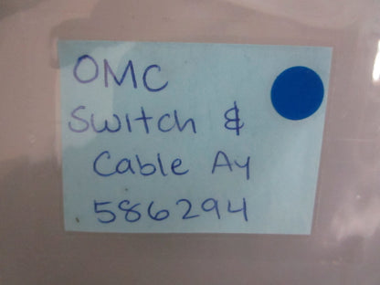 *NEW OEM* 0820 OMC Johnson Evinrude Switch & Cable Ay 586294 0586294