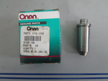 *NEW OEM* 0820 Onan Valve Guide 0110-3168