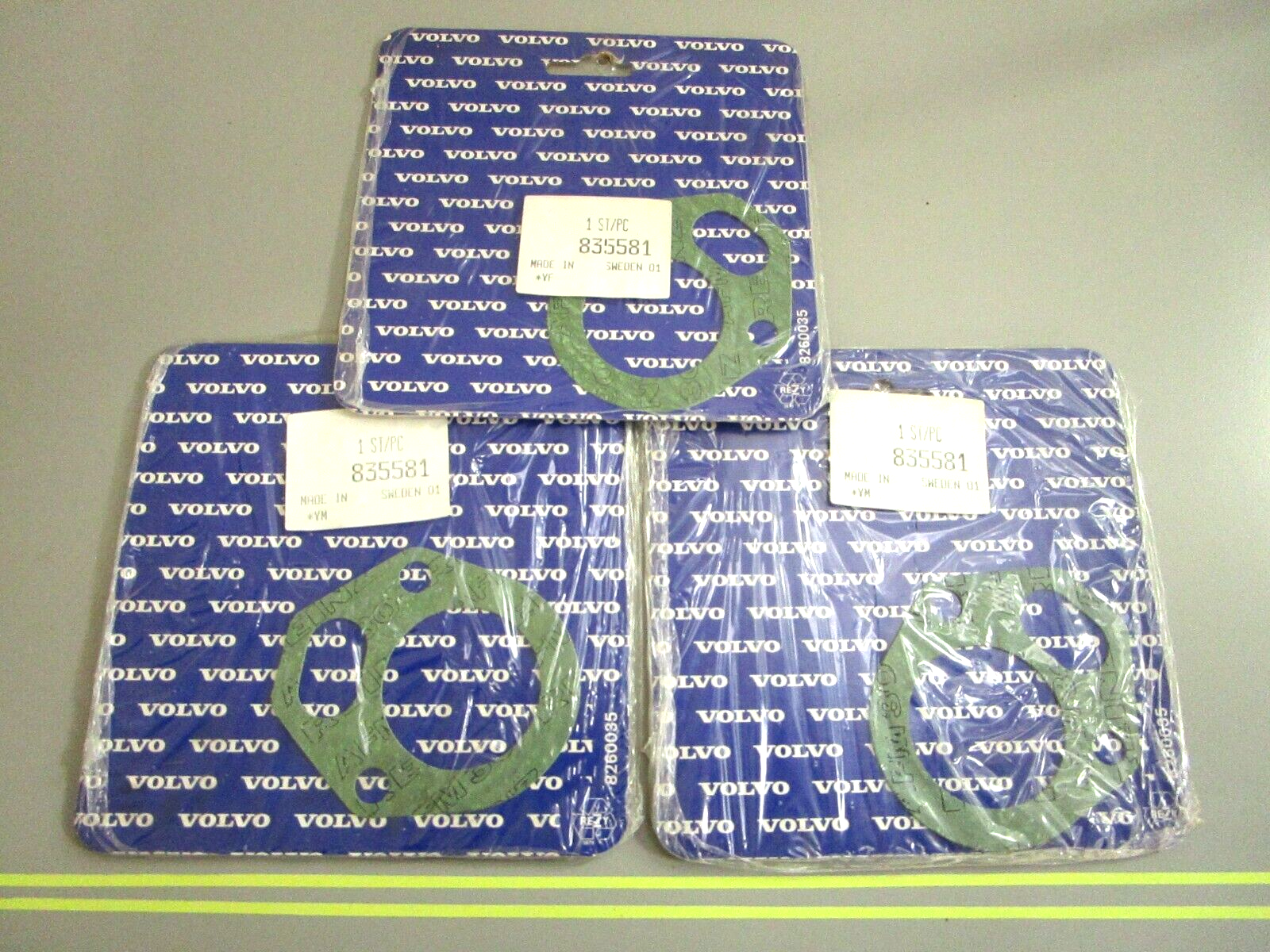 *NEW OEM* (LOT OF 3) 0750 Volvo Penta GASKET 835581