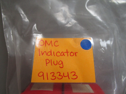 *NEW OEM* 0770 OMC Johnson Evinrude Indicator Plug 913343 0913343