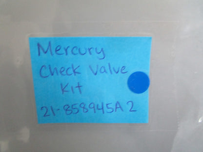 *NEW OEM* 0820 Mercury Quicksilver Check Valve Kit 21-858945A2