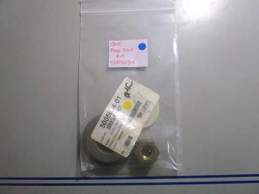 *NEW OEM* 0810 OMC Johnson Evinrude Propeller Nut Kit 5005034