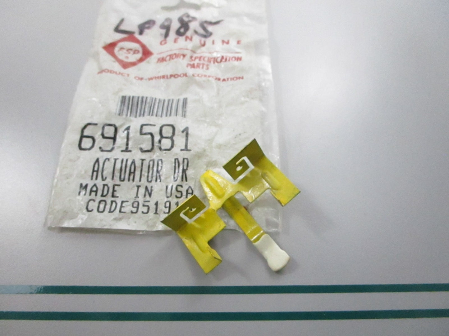 NEW OEM 691581 Whirlpool Actuator 0810