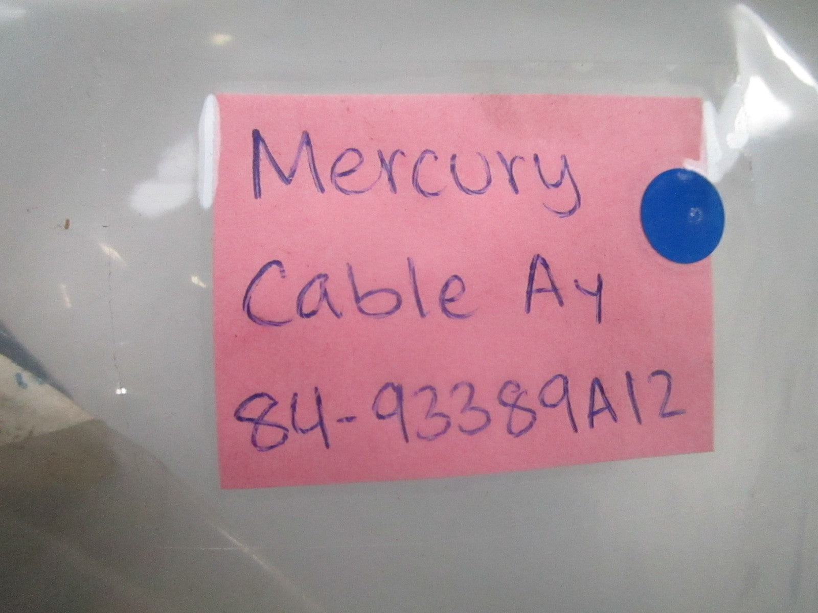 *NEW OEM* 0810 Mercury Quicksilver Cable Assembly 84-93389A12
