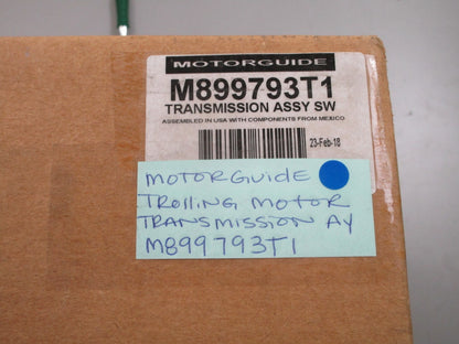 *NEW* 0820 MotorGuide Transmission Assy M899793T1