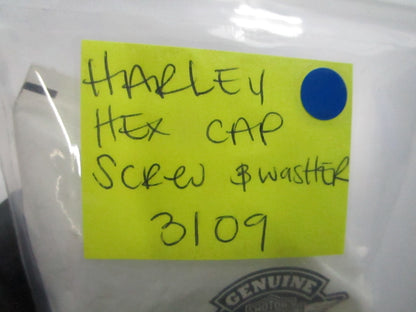 *NEW OEM* (LOT OF 5) 0810 Harley Davidson Hex Cap Screw & Washer 3109
