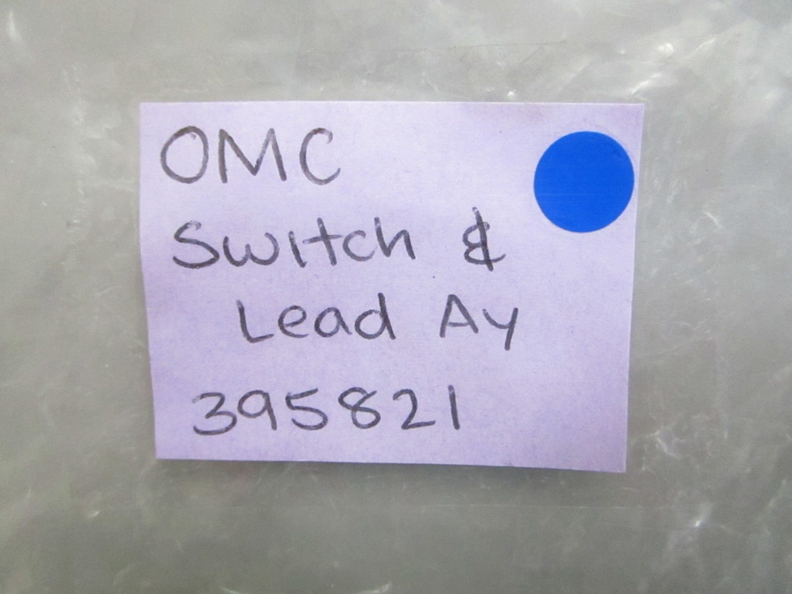 *NEW OEM* 0820 OMC Johnson Evinrude Switch & Lead Ay 395821 0395821