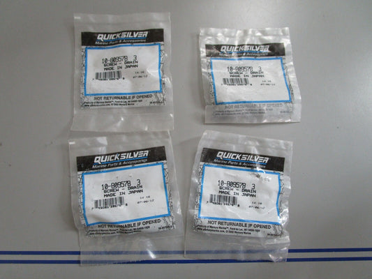 *NEW OEM* 0810 Mercury Quicksilver Drain Screw 10-8095783