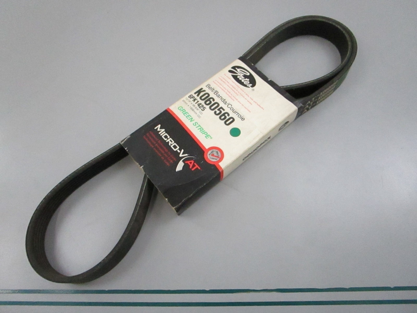 Gates K060560 Micro-V Serpentine Belt 6-Rib 56.09in NEW 0810