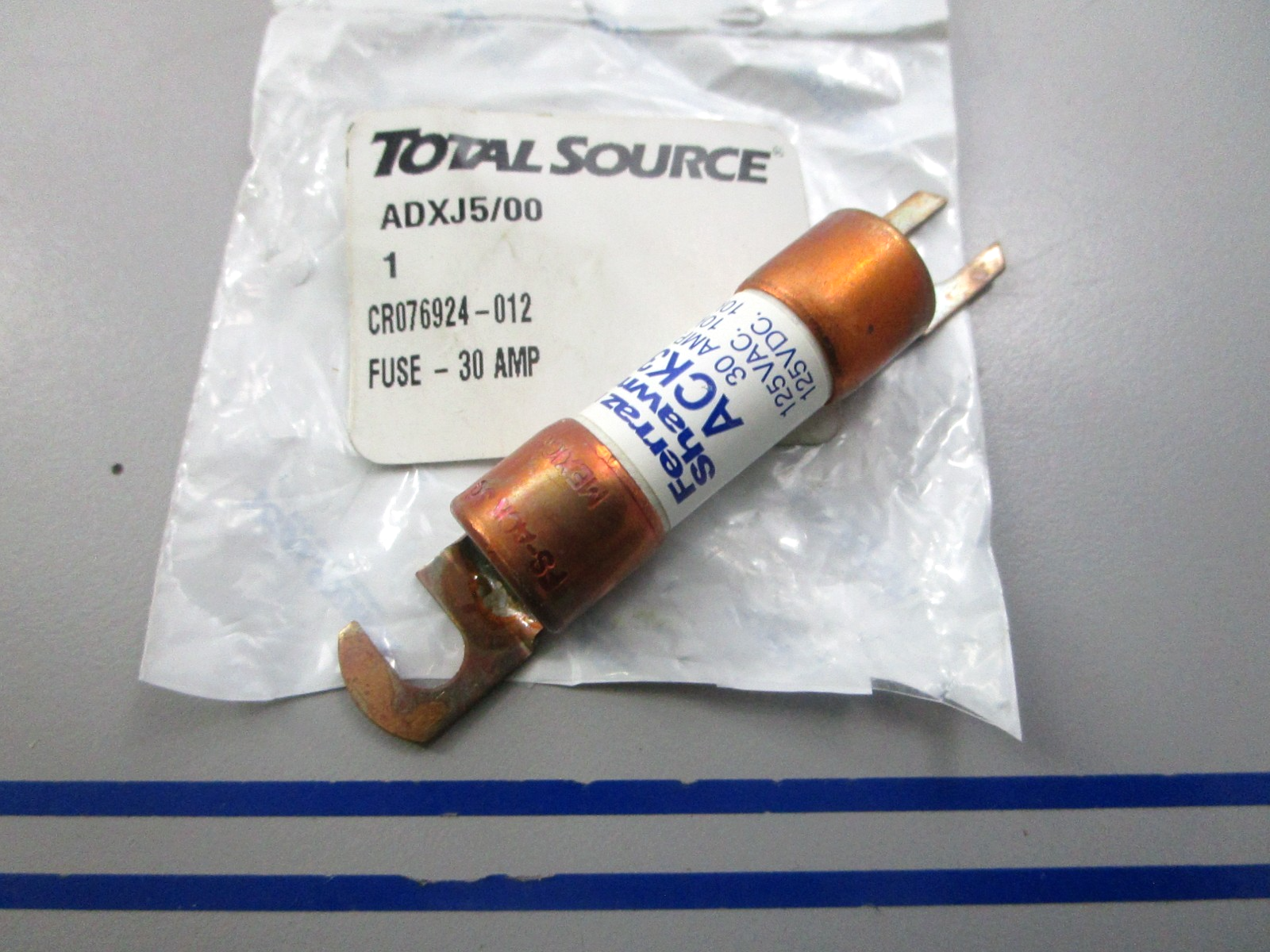 NEW CR076924-012 For: Crown Total Source 30AMP Fuse 0810