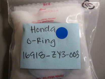 *NEW OEM* 0810 Honda O-Ring 16918-ZY3-003
