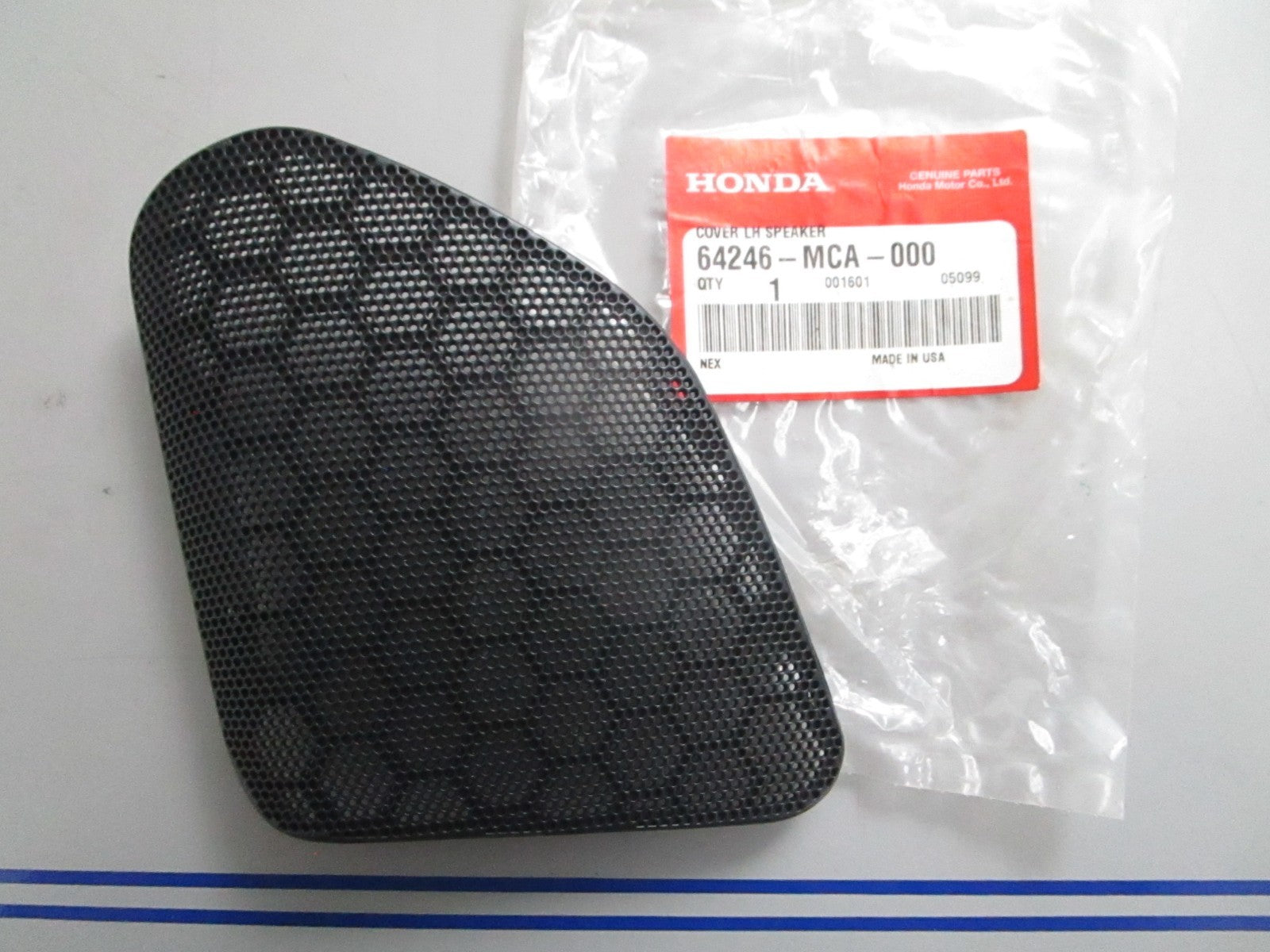 *NEW OEM* 0820 Honda Left Front Speaker Cover 64246-MCA-000