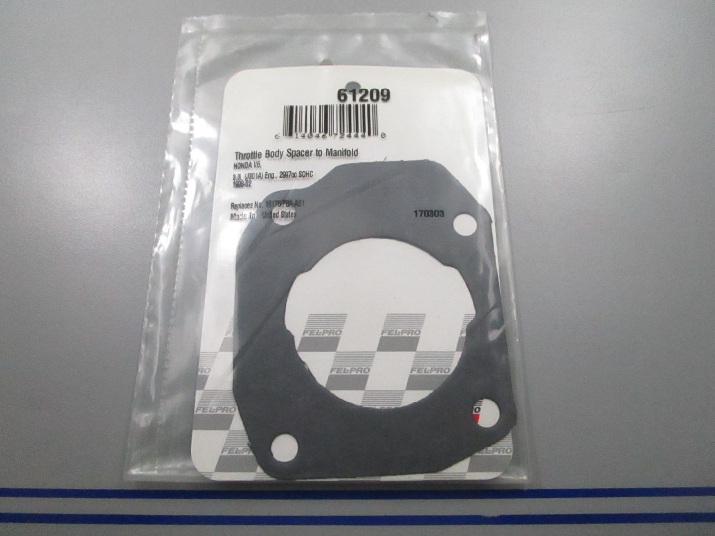 *NEW* 0810 Fel-Pro Throttle Body Gasket 61209