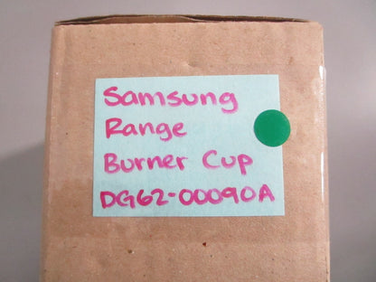 NEW OEM DG62-00090A Samsung Range Burner Cup 0820