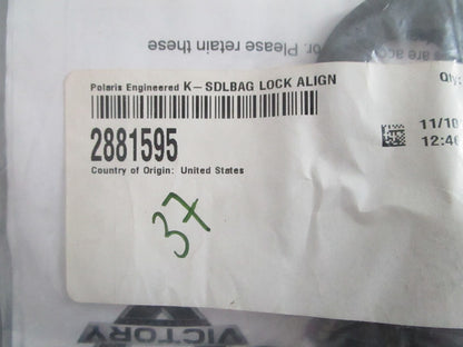 NEW OEM 2881595 Polaris Saddlebag Lock Alignment Kit 0820