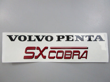 NEW OEM 3855644 Volvo Penta SX Cobra Decal 0810