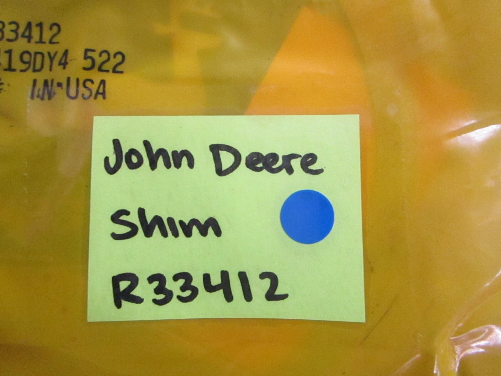 *NEW OEM* 0810 John Deere Shim R33412