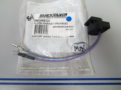 *NEW OEM* 0810 Mercury Quicksilver Packaged Alarm Assembly 8M0089727
