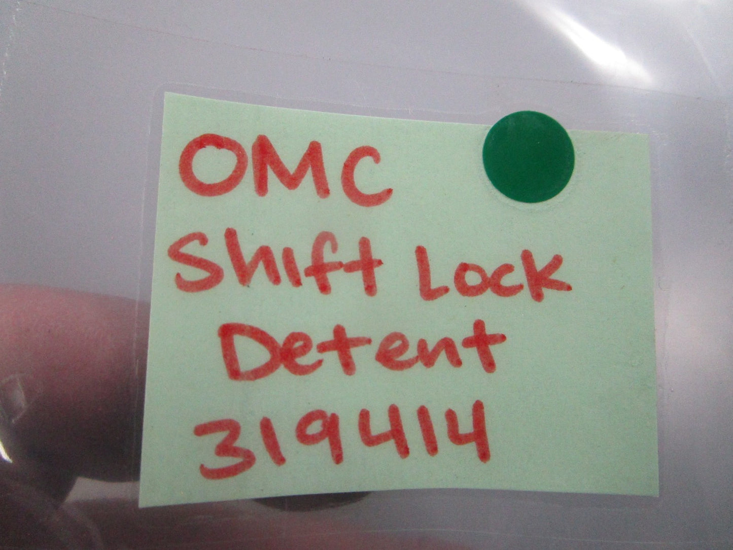 NEW OEM (LOT OF 3) 319414 0319414 OMC Johnson Evinrude Shift Lock Detent 0810