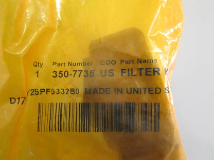 CAT NEW OEM Fuel Cap Filter Kit 350-7735 4 Micron Excavator Scraper NOS Part 082