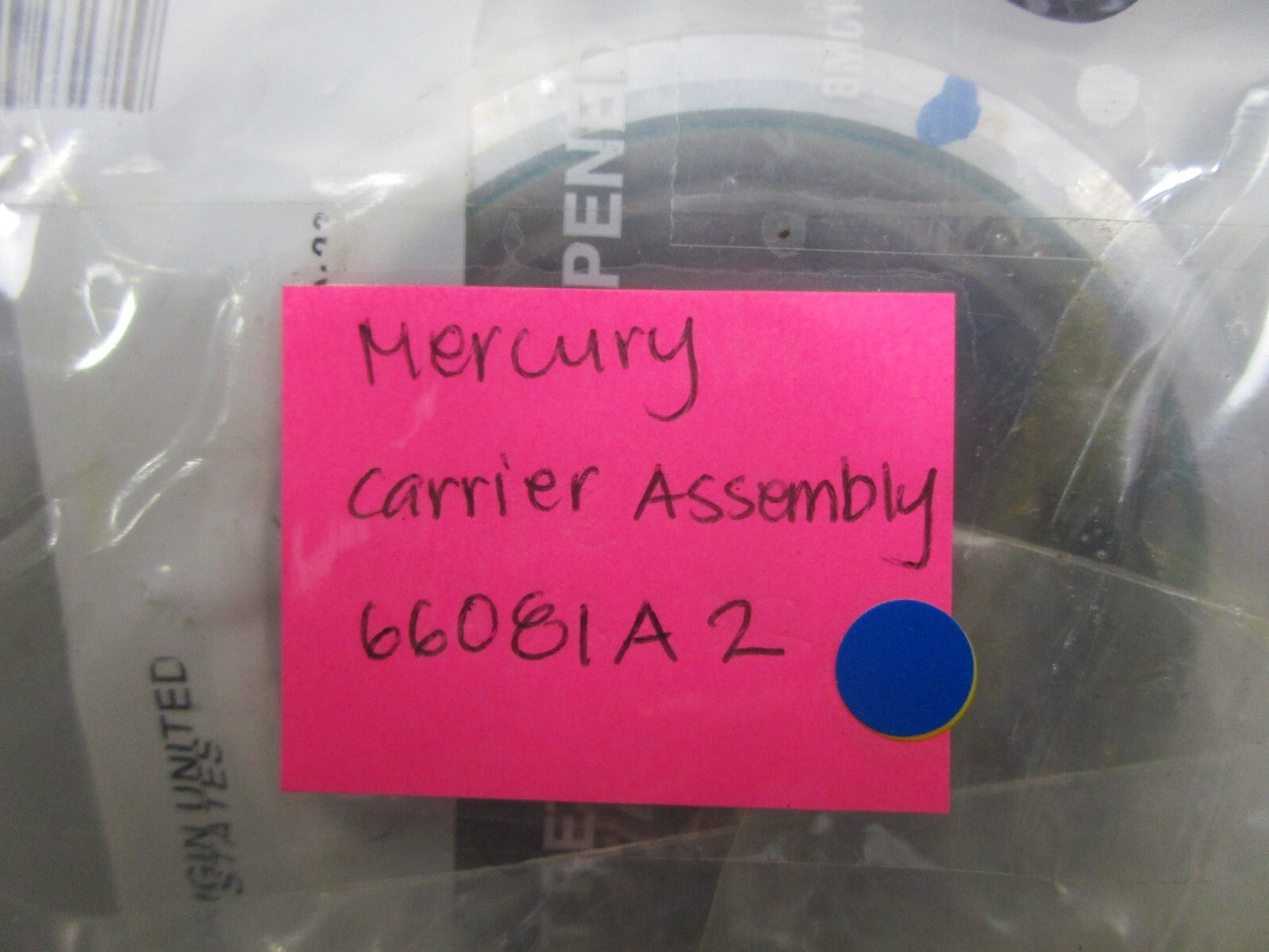 *NEW OEM* 0810 Mercury Quicksilver Carrier Assembly 66081A2