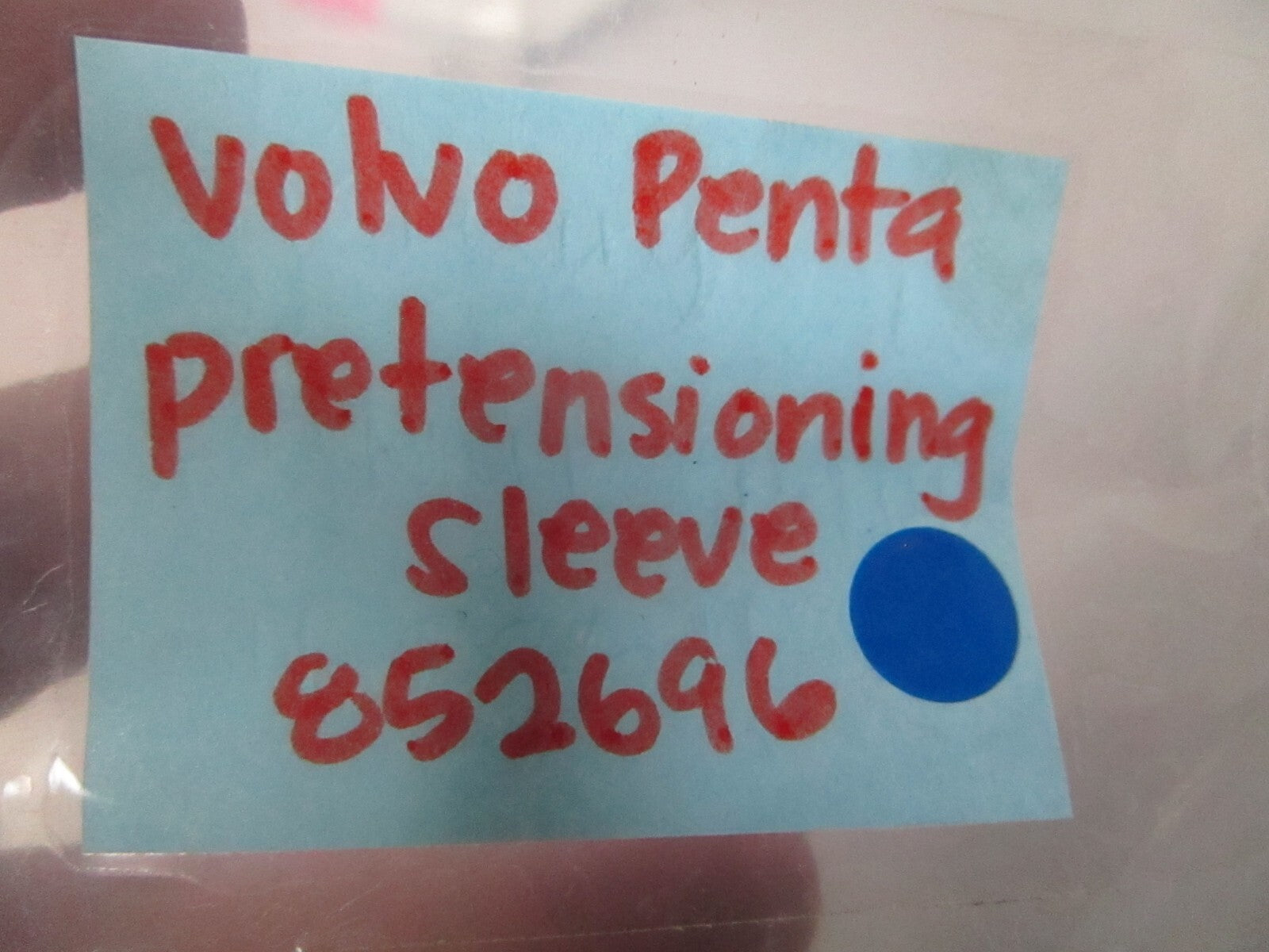 *NEW OEM* 0810 Volvo Penta Pre-tensioning Sleeve 852696
