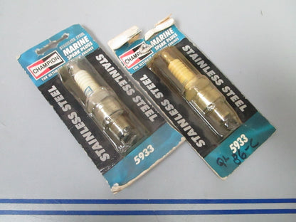 *NEW* (LOT OF 2) 0810 Champion Spark Plug 5933