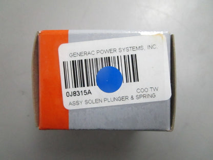 *NEW OEM* 0820 Generac Solenoid Plunger & Spring Assy 0J8315A