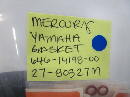 NEW OEM (LOT OF 10) 646-14198-00 27-80327M Mercury Yamaha Gasket 0810