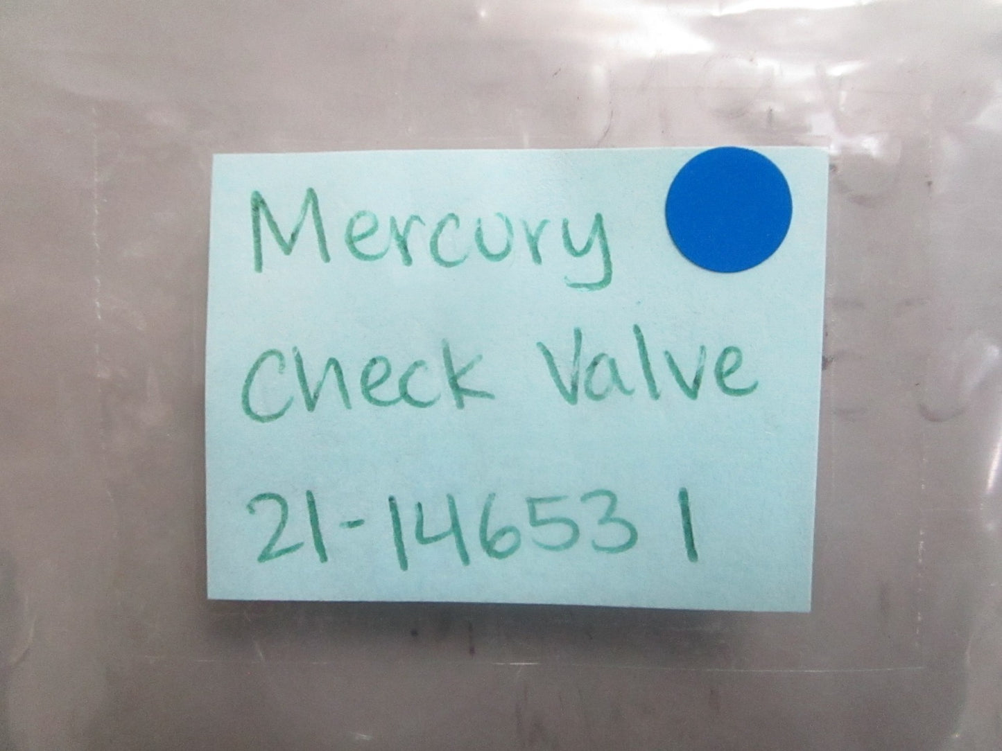 *NEW OEM* 0820 Mercury Quicksilver Check Valve 21-14653 1