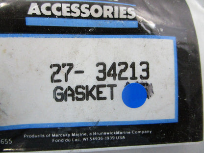 NEW OEM (LOT OF 2) 27-34213 Mercury Quicksilver Gasket 0810