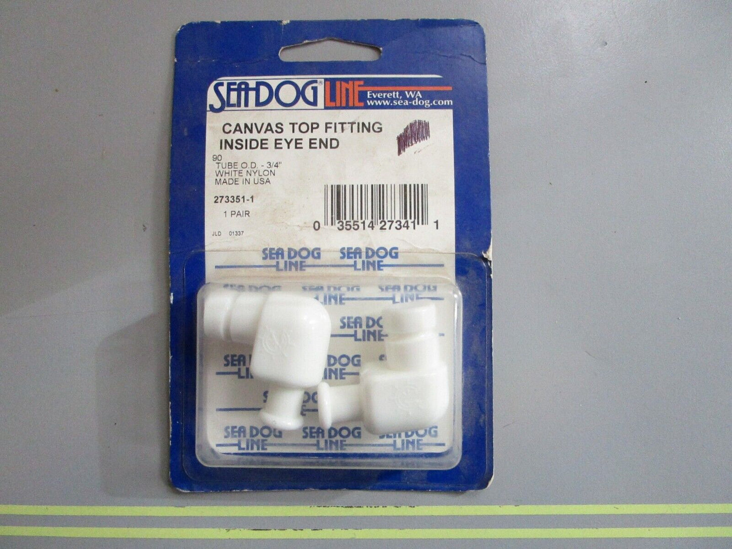 *NEW* 0810 Sea-Dog Canvas Top Fitting Inside Eye End 273351-1