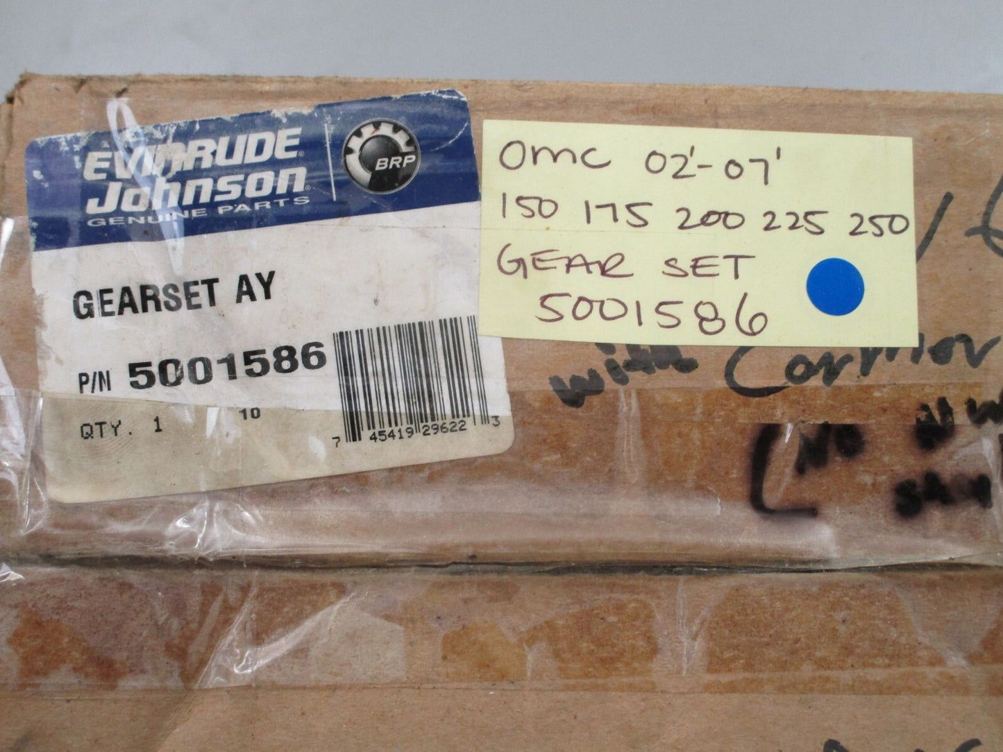 *NEW OEM* 0820 OMC Johnson Evinrude 02'-07' 150 175 200 225 250 Gear Set 5001586