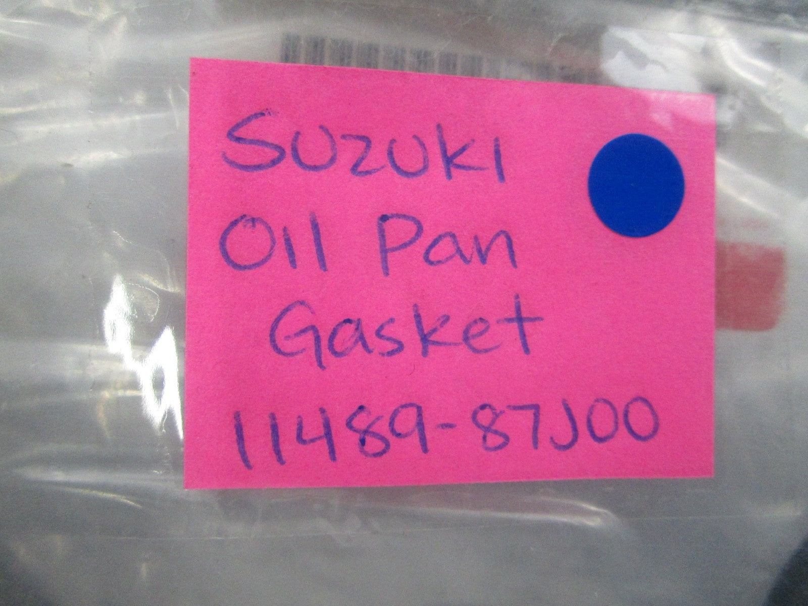 NEW OEM (LOT OF 2) 11489-87J00 Suzuki Oil Pan Gasket 0810