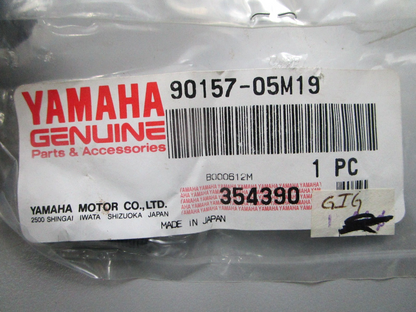NEW OEM (LOT OF 2) Yamaha 90157-05M19 Pan Head Screw 0810