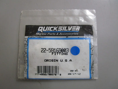 *NEW OEM* (LOT OF 2) 0810 Mercury Quicksilver Fitting 22-59169003