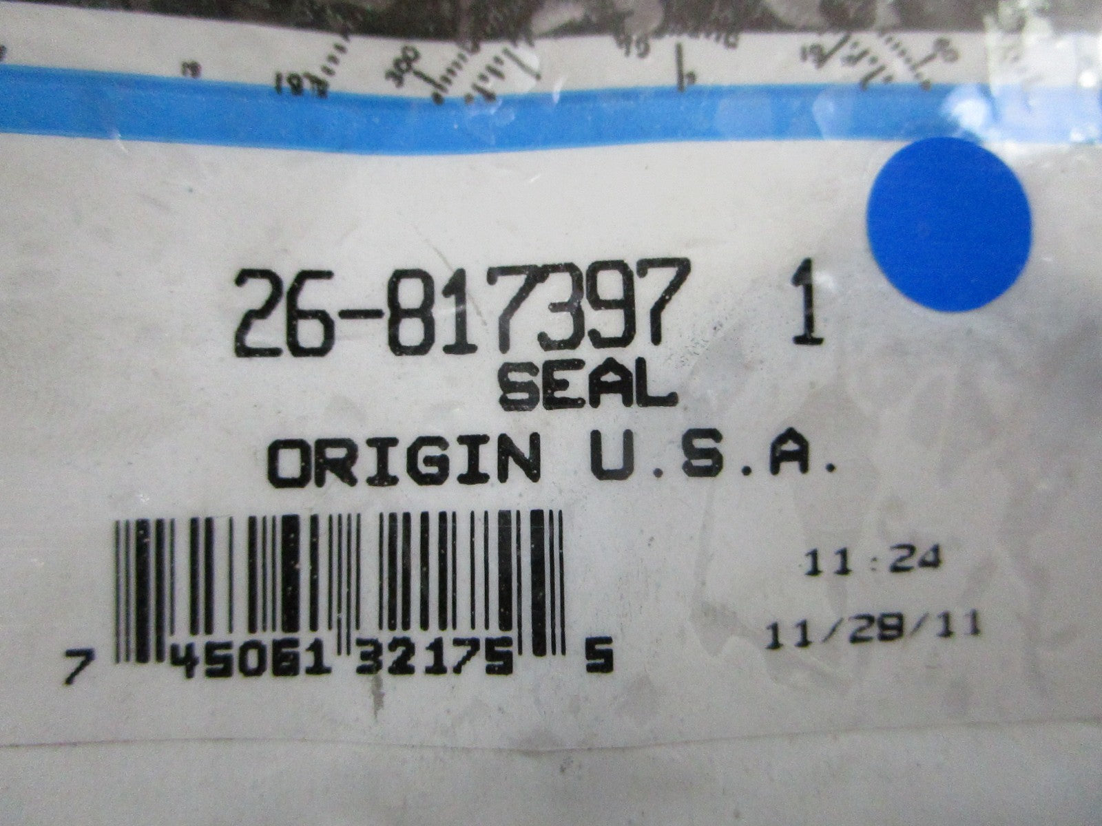 *NEW OEM* 0810 Mercury Quicksilver Seal 26-817397 1