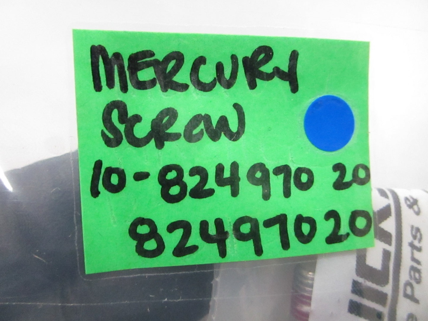 *NEW OEM* 0810 Mercury Quicksilver Screw 10-82497020 82497020