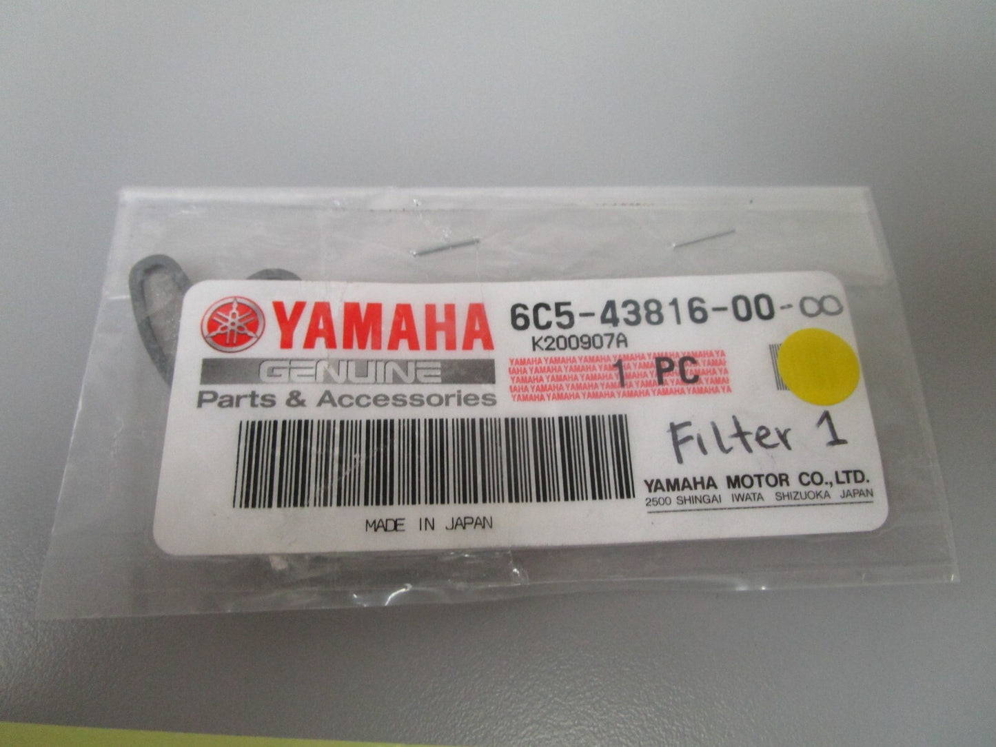 *NEW OEM* 0750 Yamaha FILTER 6C5-43816-00-00