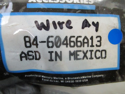 *NEW OEM* 0810 Mercury Quicksilver Wire Assembly 84-60466A13