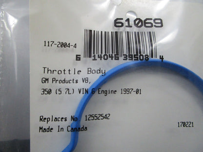 *NEW* 0810 Fel-Pro Throttle Body Gasket 61069