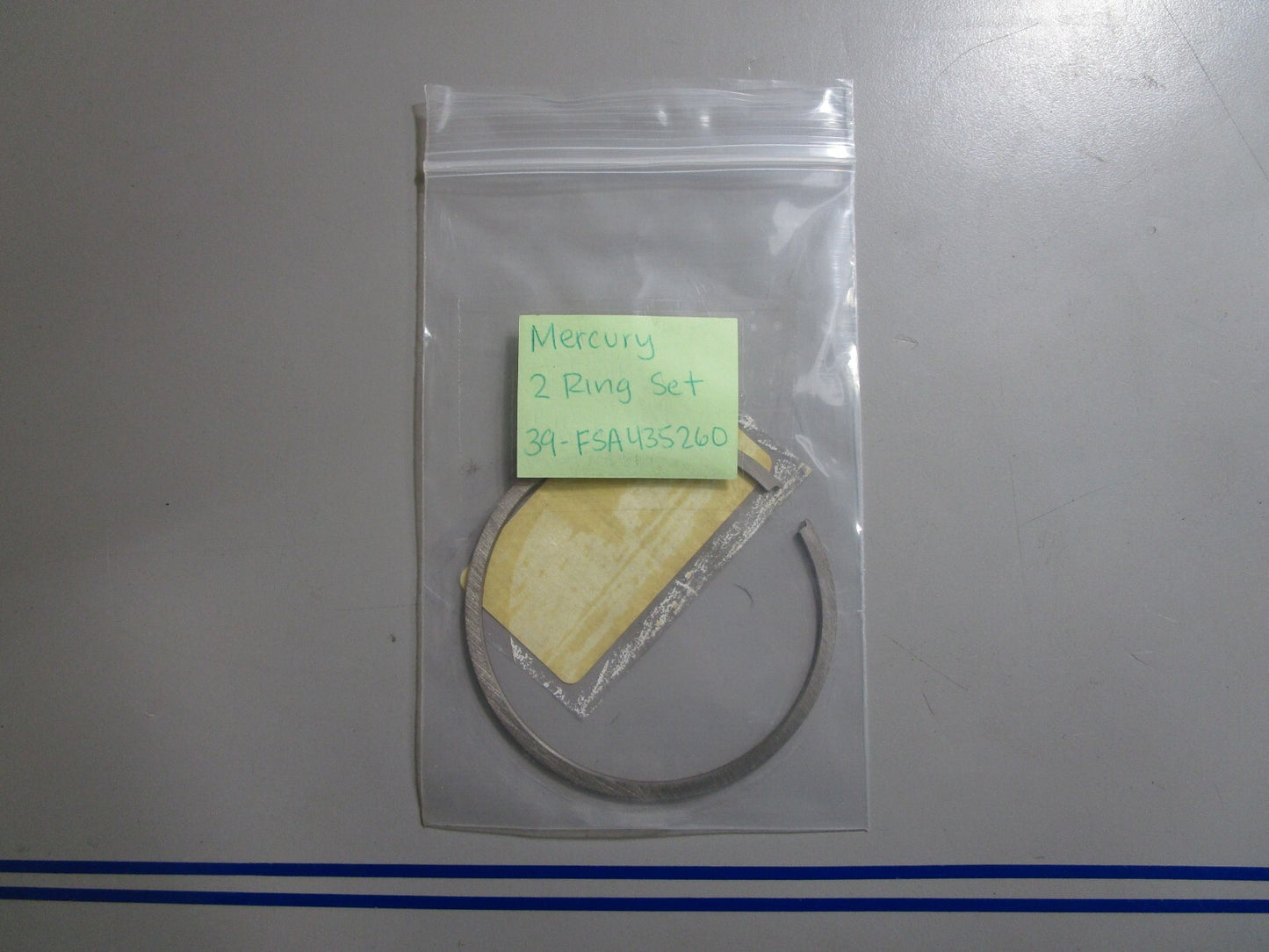 *NEW OEM* 0810 Mercury Quicksilver 2 Ring Set 39-FSA435260